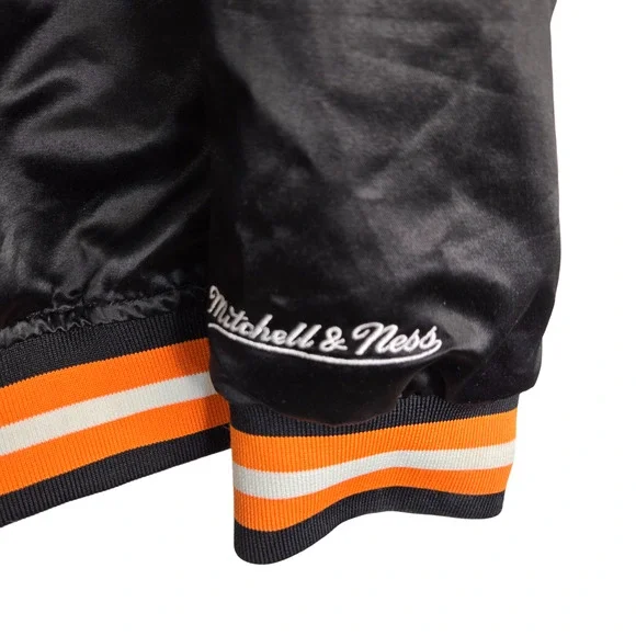 Mitchell & Ness Black NBA HWC Phoenix Suns Basketball Men's Bomber Jacket Size M - Picture 6 of 10